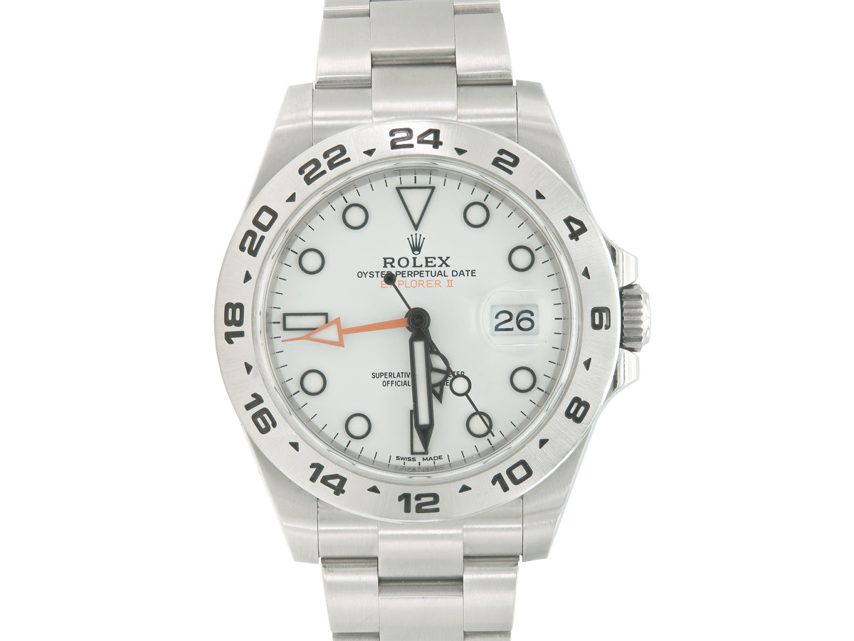 Rolex Explorer II White Dial