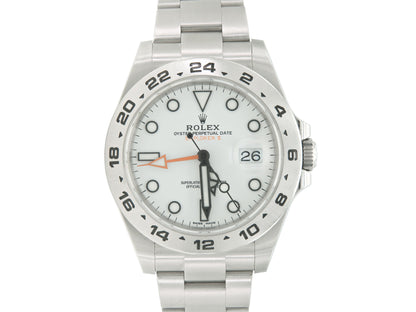 Rolex Explorer II White Dial