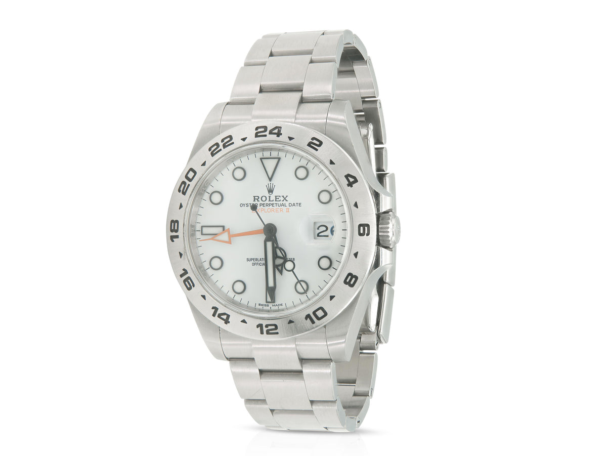 Rolex Explorer II White Dial