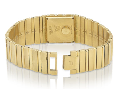 Vintage 1980s Piaget Gold Polo Watch