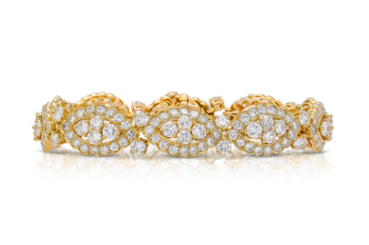 Vintage 1970s Van Cleef & Arpels Diamond Bracelet